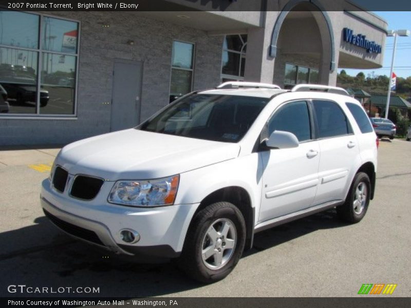 Bright White / Ebony 2007 Pontiac Torrent