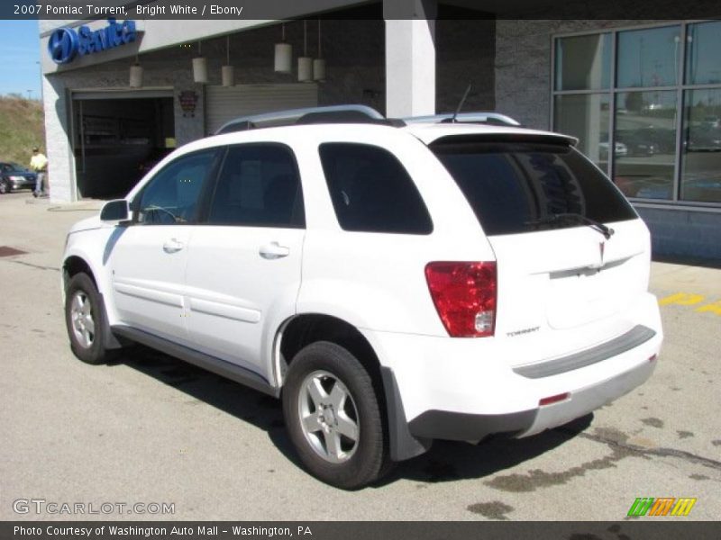 Bright White / Ebony 2007 Pontiac Torrent