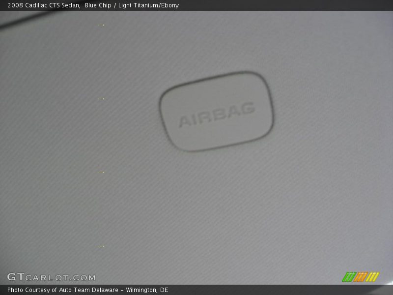 Blue Chip / Light Titanium/Ebony 2008 Cadillac CTS Sedan