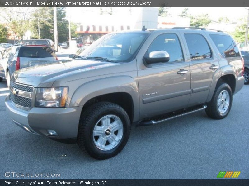 Amber Bronze Metallic / Morocco Brown/Ebony 2007 Chevrolet Tahoe Z71 4x4