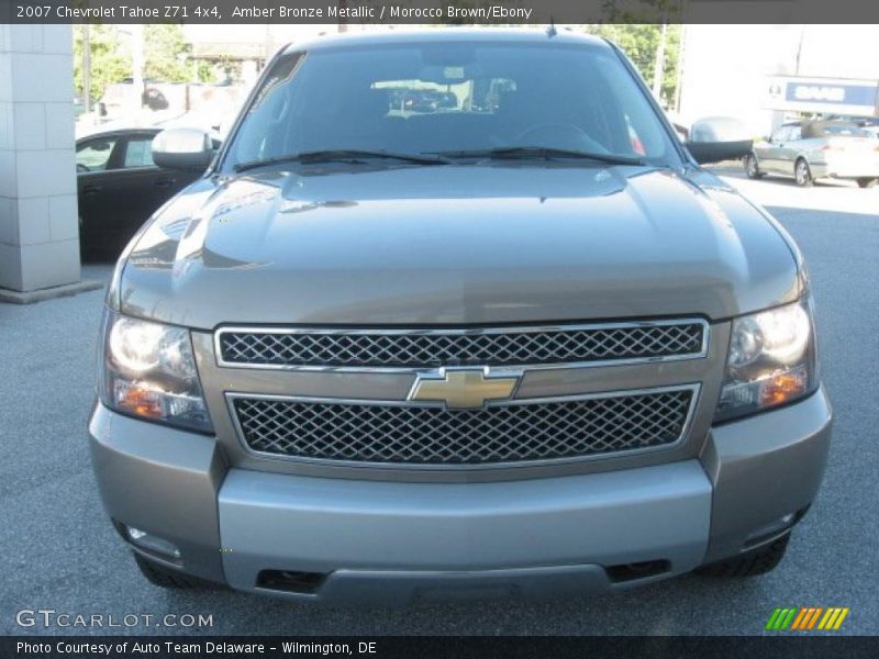 Amber Bronze Metallic / Morocco Brown/Ebony 2007 Chevrolet Tahoe Z71 4x4