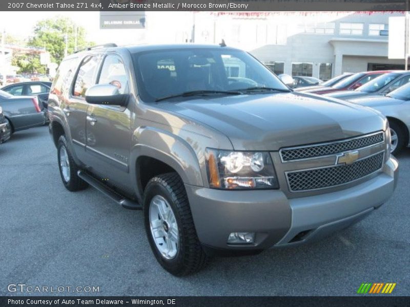 Amber Bronze Metallic / Morocco Brown/Ebony 2007 Chevrolet Tahoe Z71 4x4