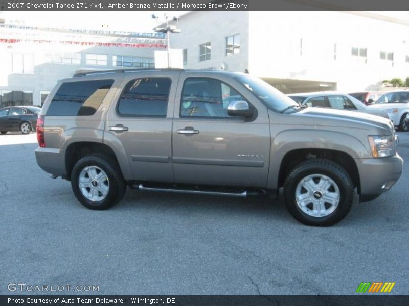 Amber Bronze Metallic / Morocco Brown/Ebony 2007 Chevrolet Tahoe Z71 4x4