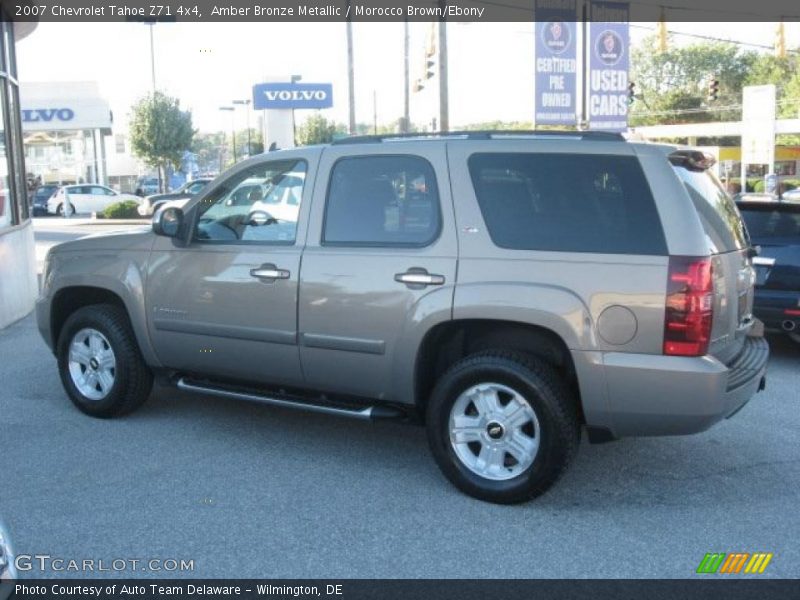 Amber Bronze Metallic / Morocco Brown/Ebony 2007 Chevrolet Tahoe Z71 4x4