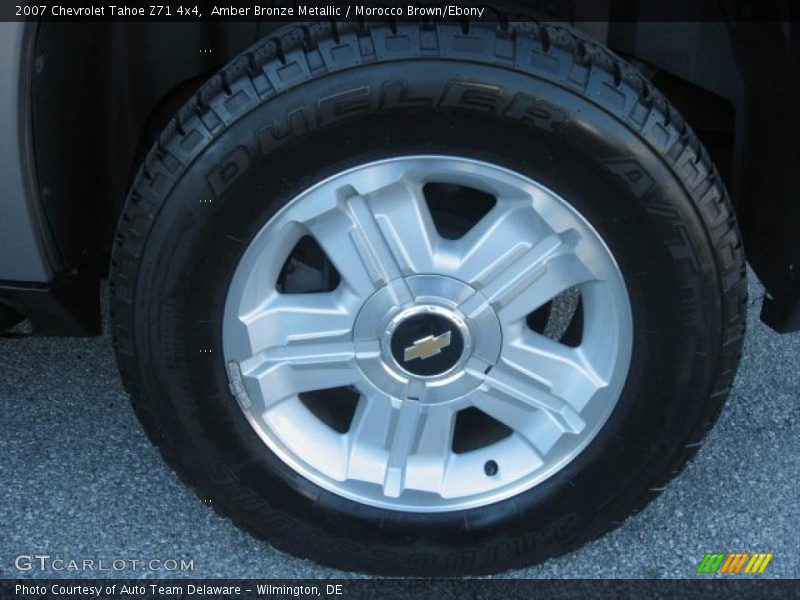 Amber Bronze Metallic / Morocco Brown/Ebony 2007 Chevrolet Tahoe Z71 4x4