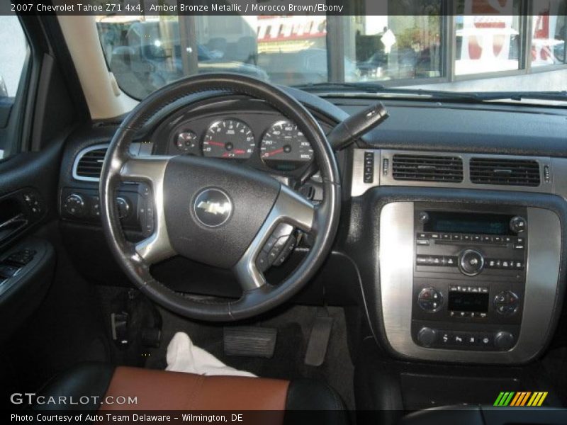 Amber Bronze Metallic / Morocco Brown/Ebony 2007 Chevrolet Tahoe Z71 4x4