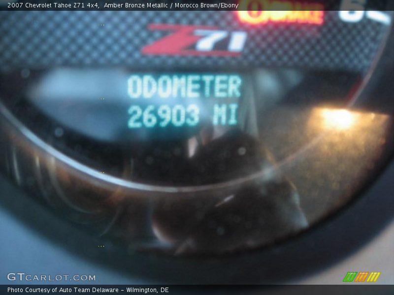 Amber Bronze Metallic / Morocco Brown/Ebony 2007 Chevrolet Tahoe Z71 4x4