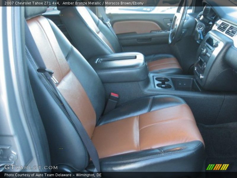 Amber Bronze Metallic / Morocco Brown/Ebony 2007 Chevrolet Tahoe Z71 4x4