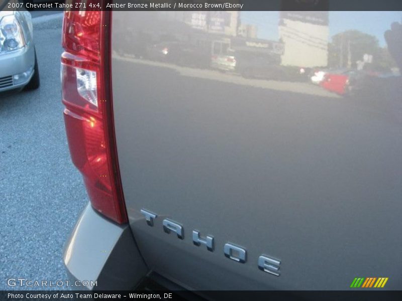 Amber Bronze Metallic / Morocco Brown/Ebony 2007 Chevrolet Tahoe Z71 4x4