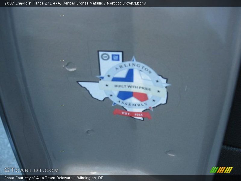 Amber Bronze Metallic / Morocco Brown/Ebony 2007 Chevrolet Tahoe Z71 4x4