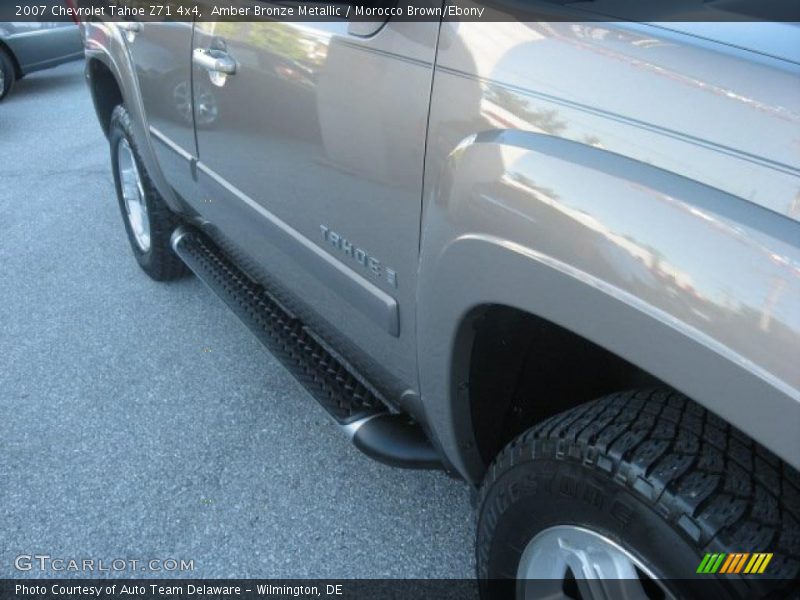 Amber Bronze Metallic / Morocco Brown/Ebony 2007 Chevrolet Tahoe Z71 4x4
