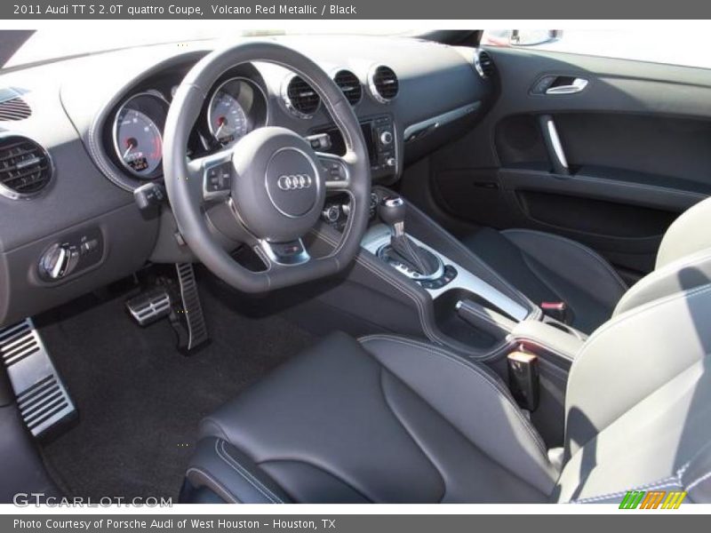  2011 TT S 2.0T quattro Coupe Black Interior