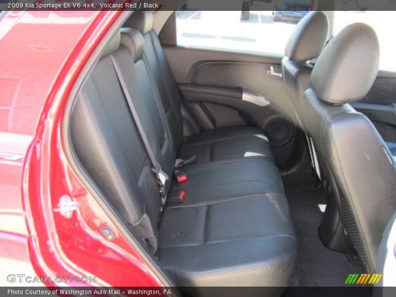 Volcanic Red / Black 2009 Kia Sportage EX V6 4x4