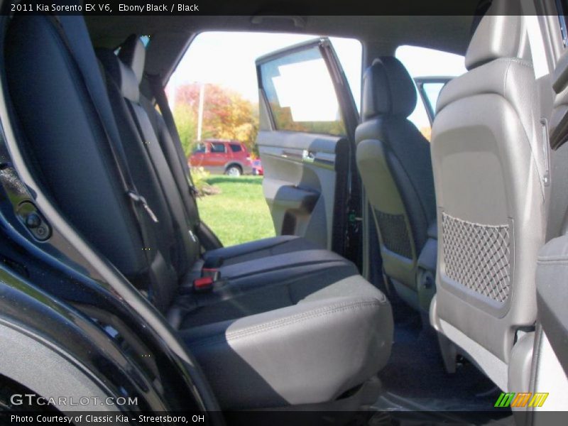 Ebony Black / Black 2011 Kia Sorento EX V6