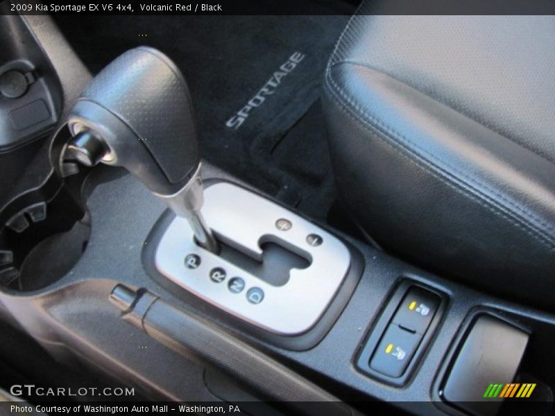 Volcanic Red / Black 2009 Kia Sportage EX V6 4x4