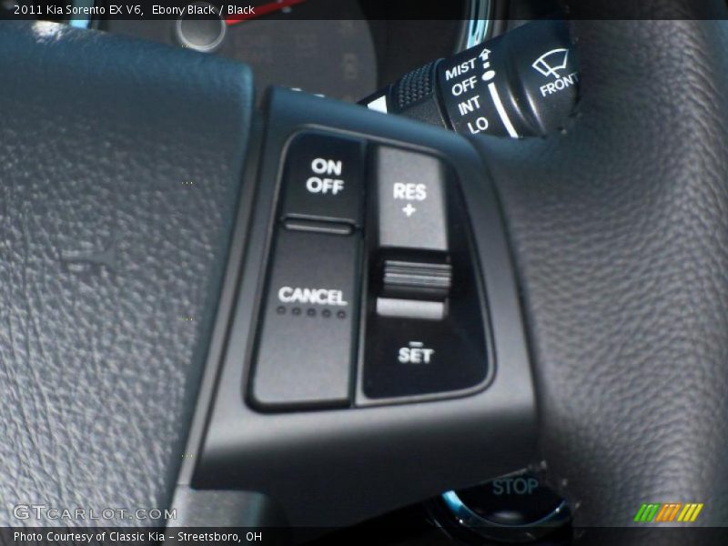 Ebony Black / Black 2011 Kia Sorento EX V6