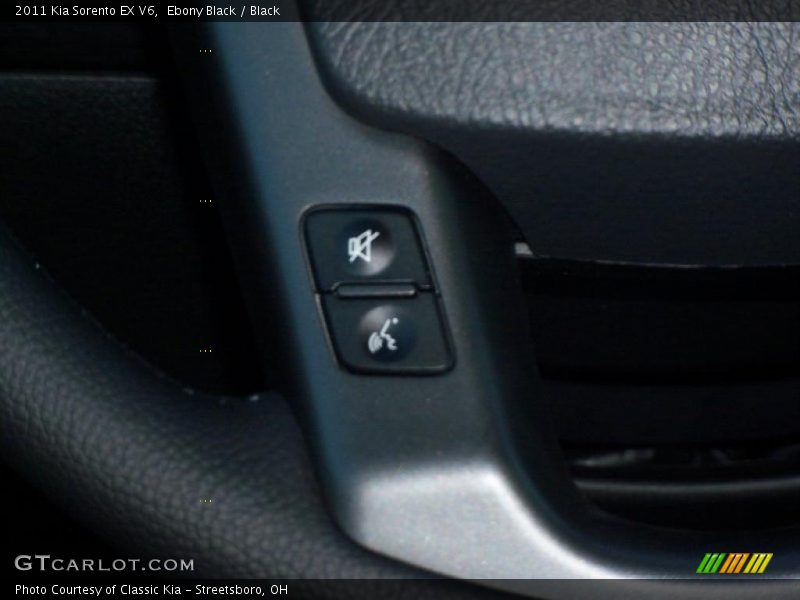 Ebony Black / Black 2011 Kia Sorento EX V6