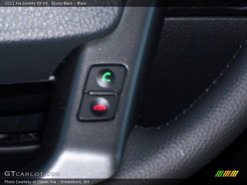 Ebony Black / Black 2011 Kia Sorento EX V6