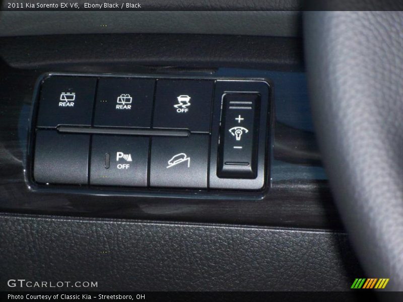 Ebony Black / Black 2011 Kia Sorento EX V6