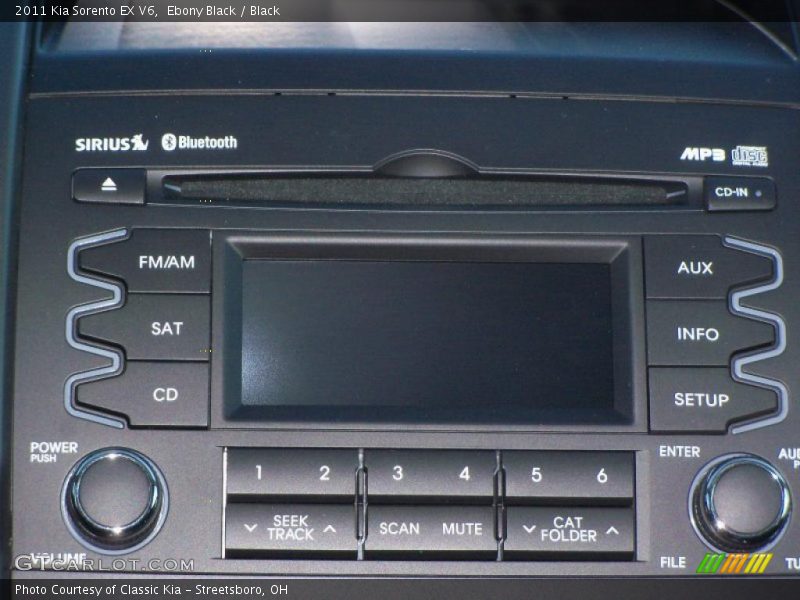 Controls of 2011 Sorento EX V6