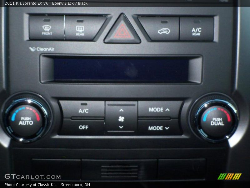 Controls of 2011 Sorento EX V6