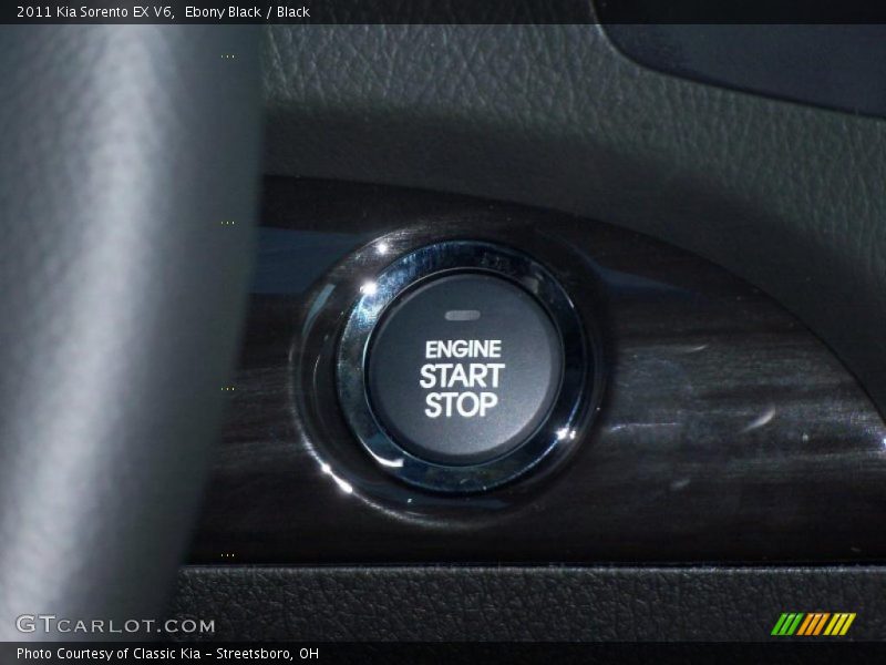 Controls of 2011 Sorento EX V6