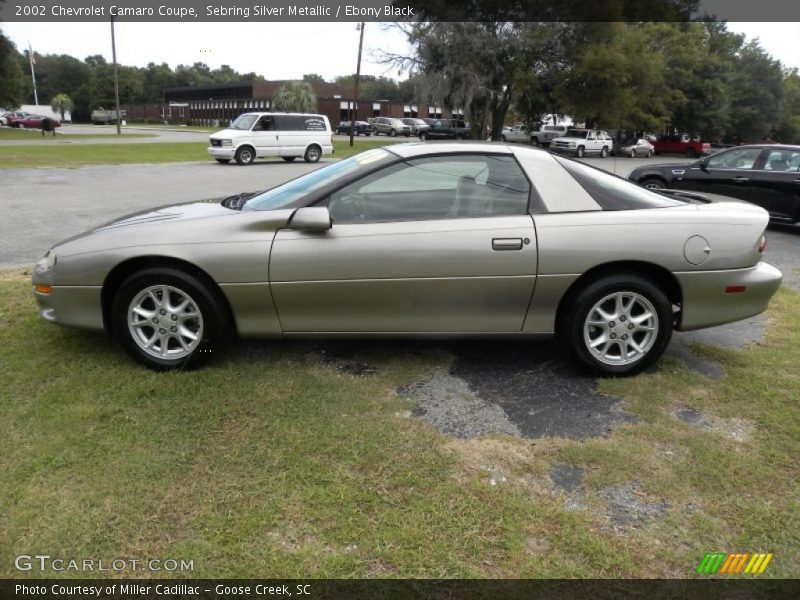  2002 Camaro Coupe Sebring Silver Metallic