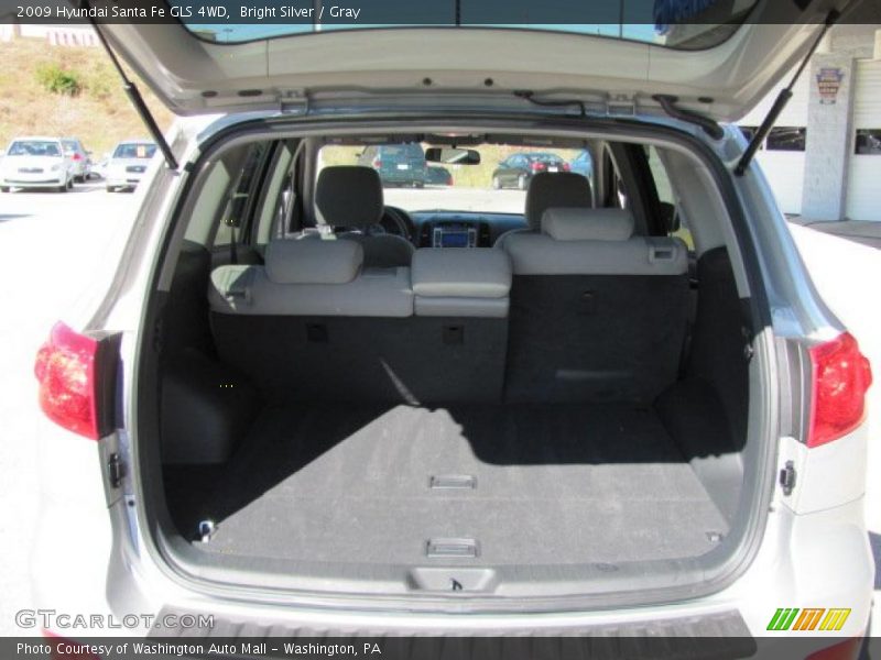 Bright Silver / Gray 2009 Hyundai Santa Fe GLS 4WD