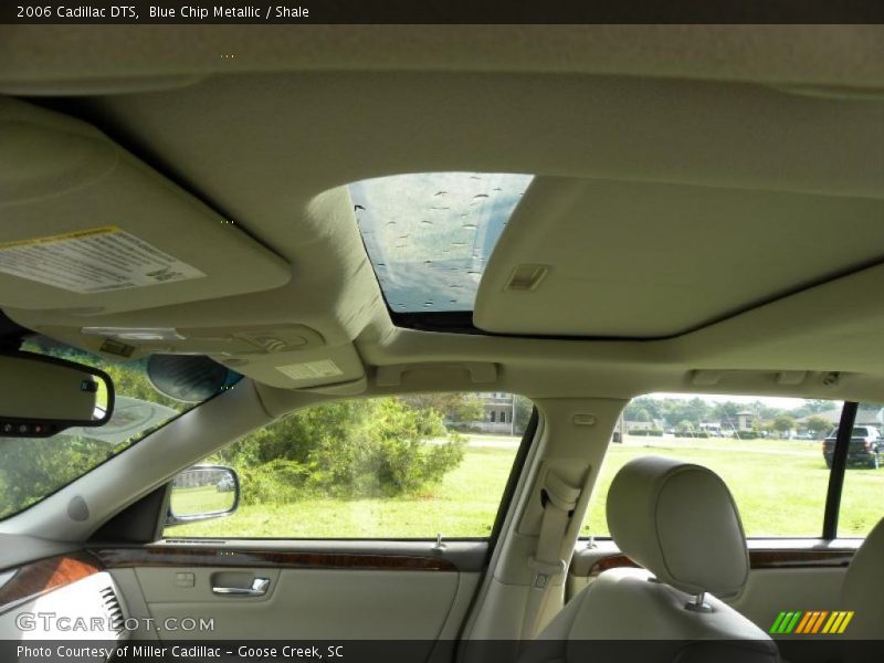Blue Chip Metallic / Shale 2006 Cadillac DTS