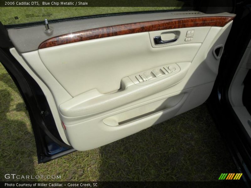 Blue Chip Metallic / Shale 2006 Cadillac DTS