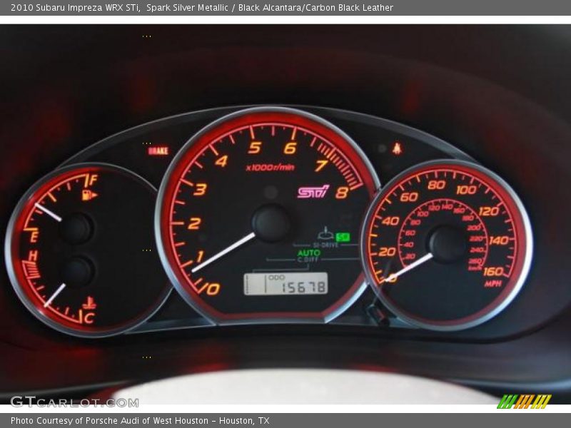  2010 Impreza WRX STi WRX STi Gauges