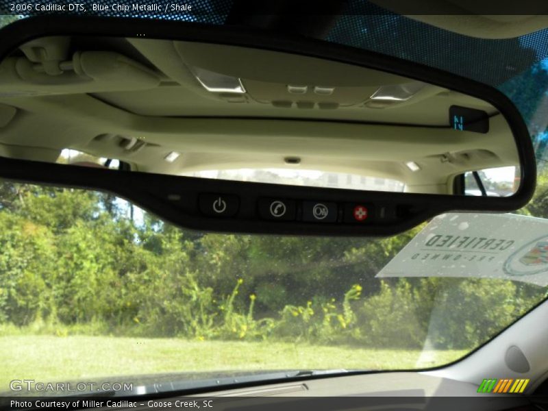 Blue Chip Metallic / Shale 2006 Cadillac DTS