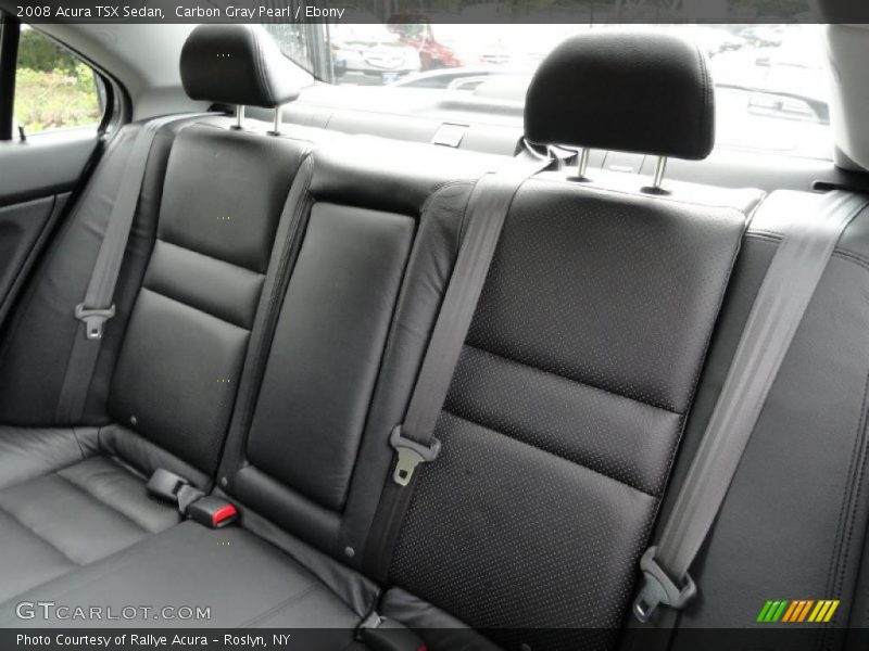 Carbon Gray Pearl / Ebony 2008 Acura TSX Sedan