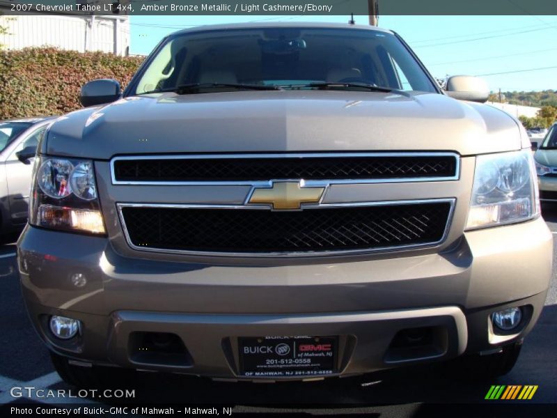 Amber Bronze Metallic / Light Cashmere/Ebony 2007 Chevrolet Tahoe LT 4x4