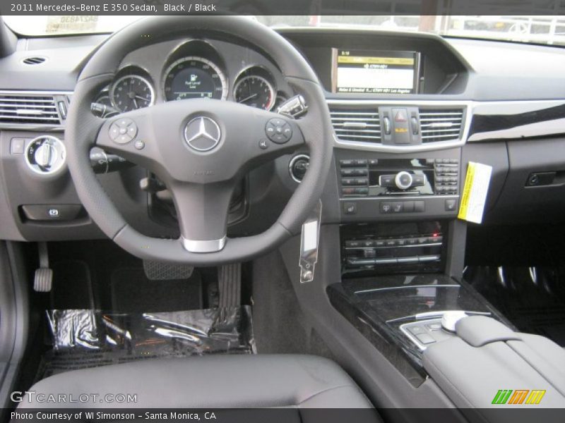 Dashboard of 2011 E 350 Sedan