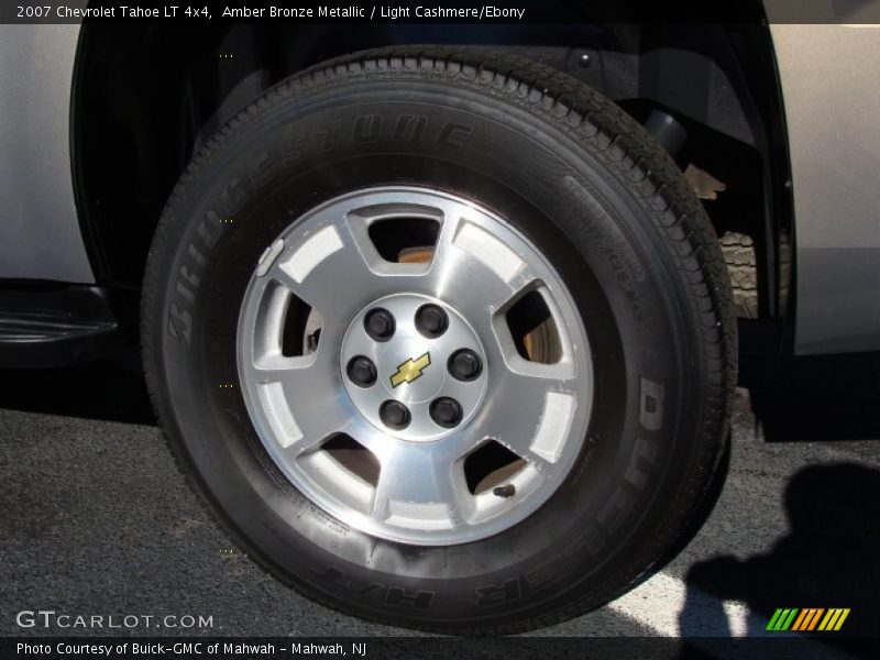 Amber Bronze Metallic / Light Cashmere/Ebony 2007 Chevrolet Tahoe LT 4x4