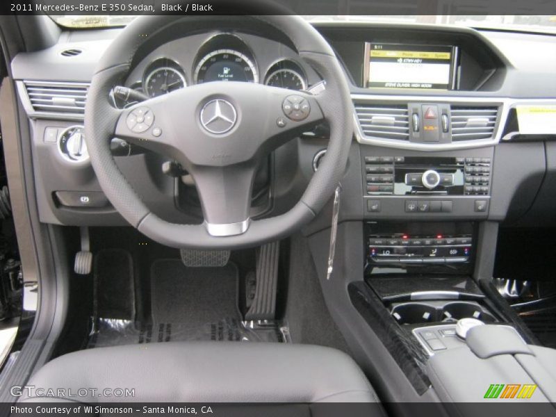 Dashboard of 2011 E 350 Sedan