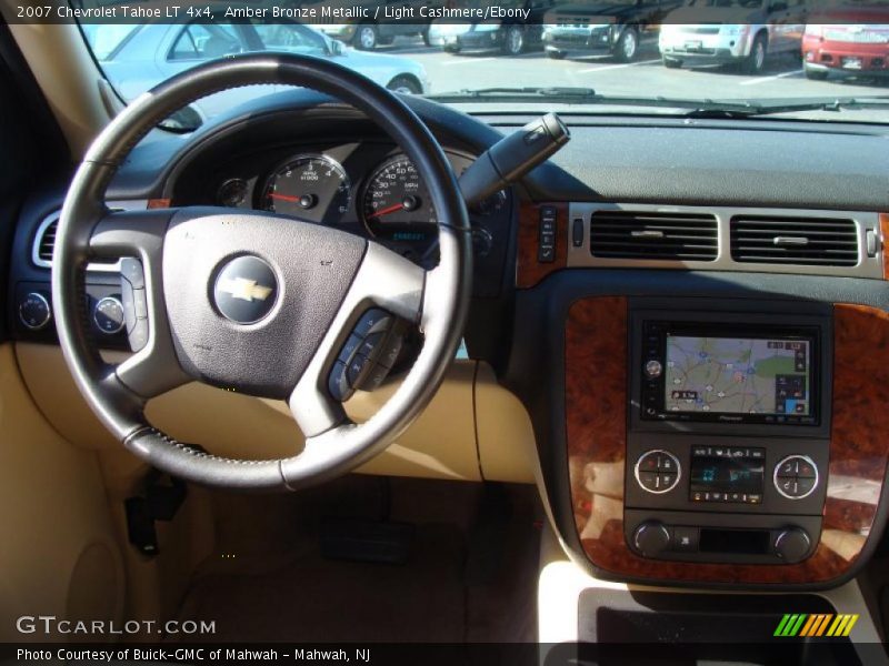 Amber Bronze Metallic / Light Cashmere/Ebony 2007 Chevrolet Tahoe LT 4x4