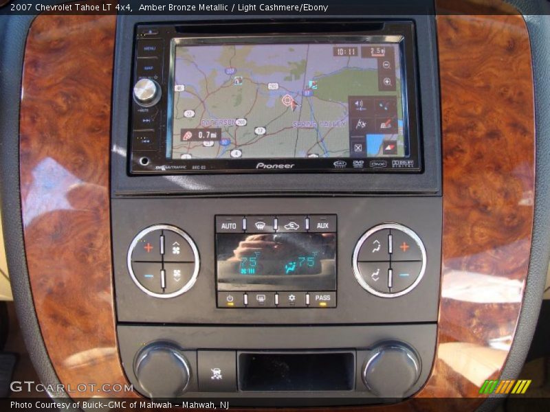 Amber Bronze Metallic / Light Cashmere/Ebony 2007 Chevrolet Tahoe LT 4x4