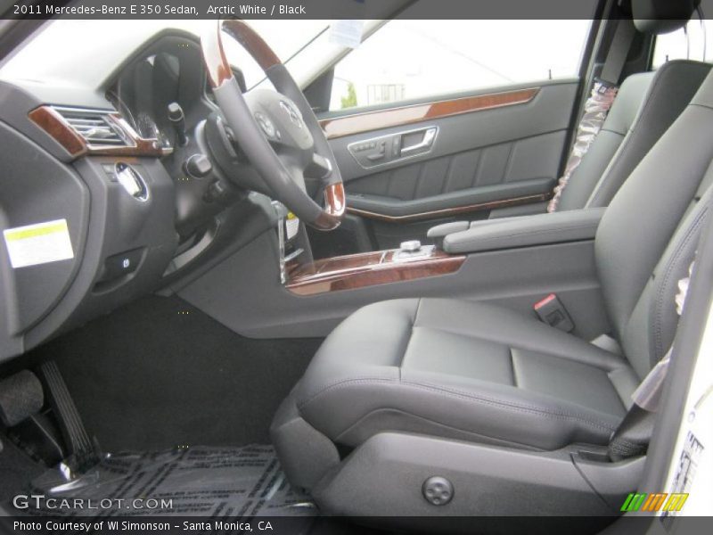  2011 E 350 Sedan Black Interior