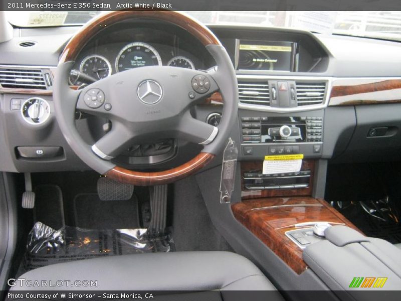 Dashboard of 2011 E 350 Sedan