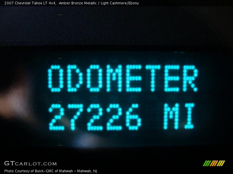 Amber Bronze Metallic / Light Cashmere/Ebony 2007 Chevrolet Tahoe LT 4x4
