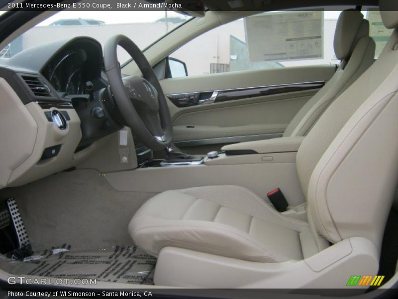  2011 E 550 Coupe Almond/Mocha Interior