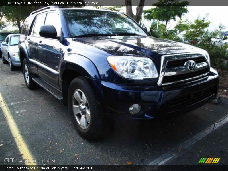 Nautical Blue Metallic / Stone 2007 Toyota 4Runner SR5