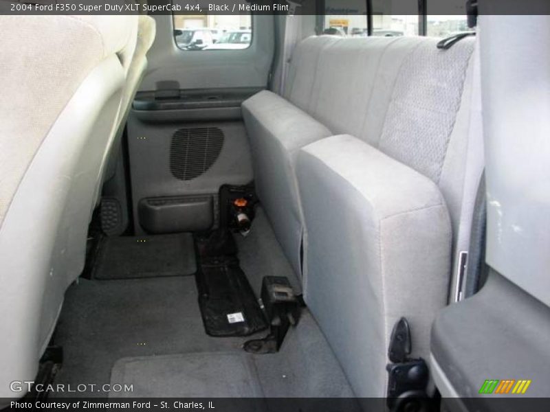 Black / Medium Flint 2004 Ford F350 Super Duty XLT SuperCab 4x4