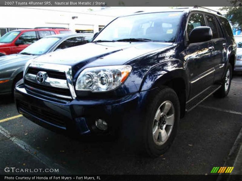 Nautical Blue Metallic / Stone 2007 Toyota 4Runner SR5