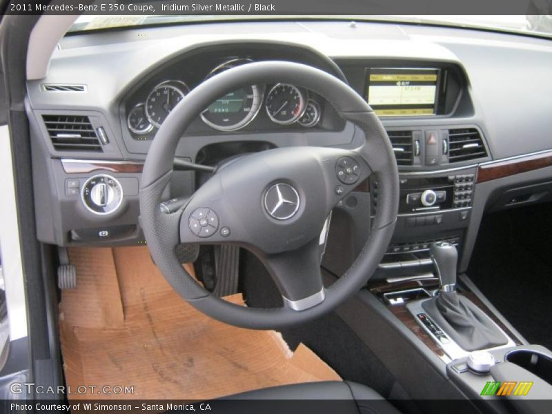  2011 E 350 Coupe Black Interior
