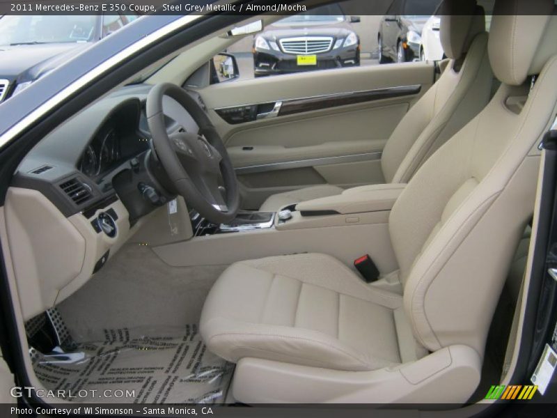  2011 E 350 Coupe Almond/Mocha Interior