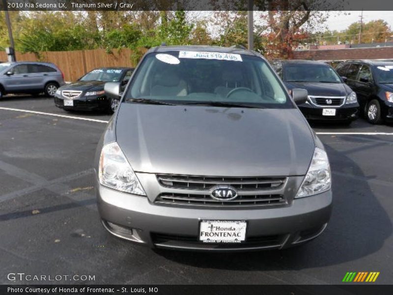 Titanium Silver / Gray 2010 Kia Sedona LX