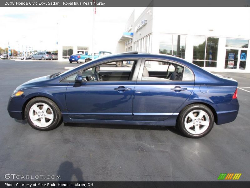 2008 Civic EX-L Sedan Royal Blue Pearl
